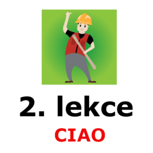 2. LEKCE - online video lekce italštiny