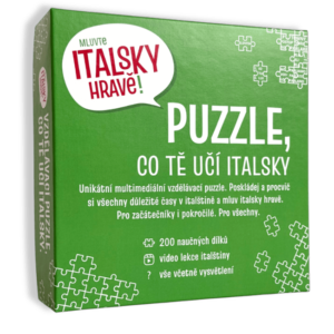 Italské multimediální puzzle italsky hravě
